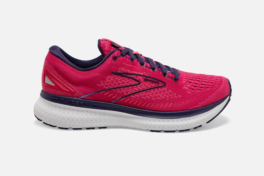 Brooks Glycerin 19 Road Löparskor Dam - Röda/Svarta - 5346-UNFZX